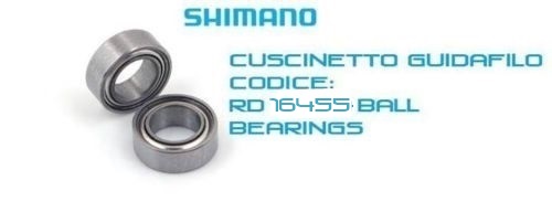 Cuscinetto per Shimano cod. RD 16455 Guidafilo Twin Power SW-B
